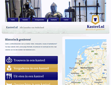 Tablet Screenshot of kasteel.nl